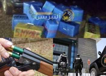 الرصاص والمخدرات يقودان الفرقة الوطنية للشرطة القضائية للحسيمة