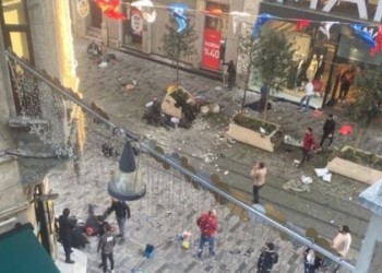 انفجار في شارع الاستقلال وسط إسطنبول التركية يسفر عن 6 قتلى وعشرات الجرحى