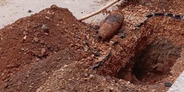 العثور على قذيفة تعود لحقبة الاستعمار بامزورن