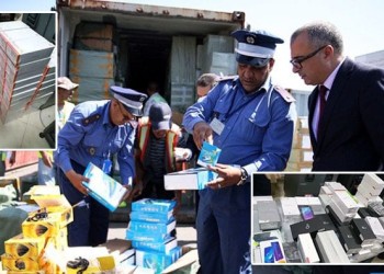 الناظور: حجز كمية كبيرة من مستلزمات هواتف نقالة بقيمة تقدر بنحو 2,5 مليون درهم