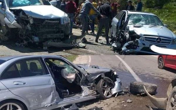 حادثة سير مميتة على الطريق التي تربط اساكن بباب برد