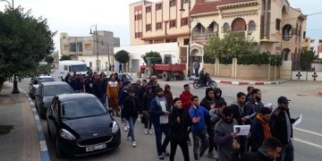 معطلو ايث يوسف وعلي يصعدون احتجاجهم