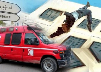 نقل عامل بناء في حالة حرجة للمستشفى بعد سقوطه من عمارة بامزورن