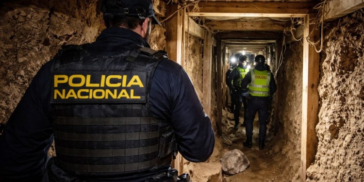 اكتشاف نفق جديد لتهريب المخدرات بين سبتة والفنيدق