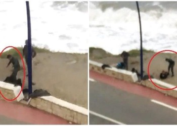 فيديو تعنيف شخص بالفنيدق يطيح ب” مخازنية “