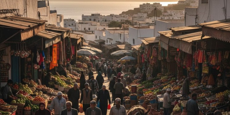 السوق قبل الأذان… سباق الدقائق الأخيرة