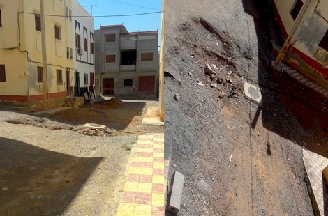 عدم استكمال أشغال الشوارع والأزقة في مشروع منارة المتوسط ببني بوعياش يثير استياء الساكنة