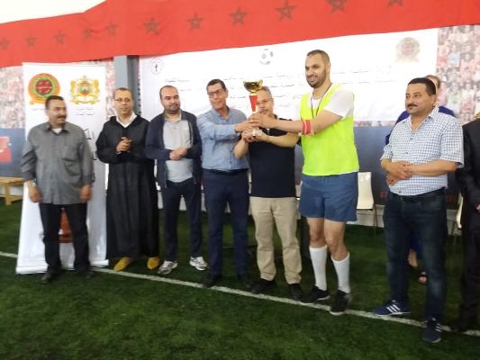فريق مستشاري استئنافية الحسيمة بطلا لدوري القضاة