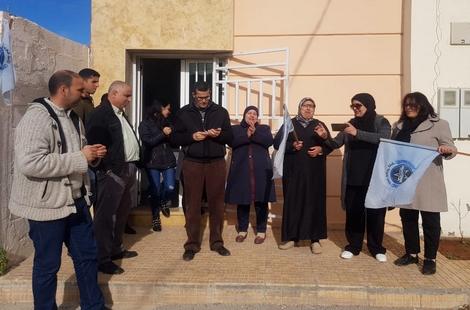 إضراب إنذاري مصحوب بوقفة احتجاجية لمستخدمي التعاون الوطني بالحسيمة