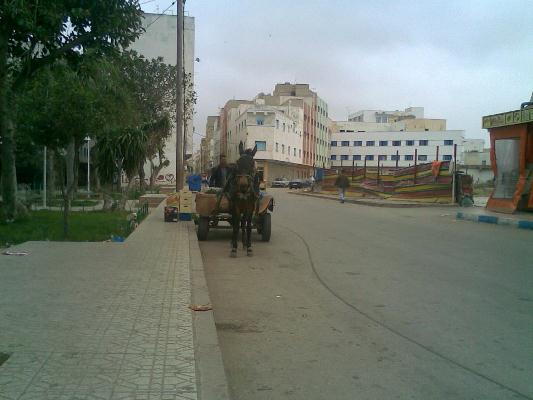 المحطة الطرقية النقطة أكثر سوادا في الناظور