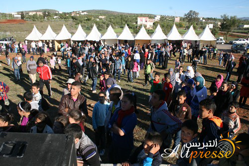 إختتام فعاليات مهرجان موسم " الجلبان " بآيت قمرة ( صور + فيديو )