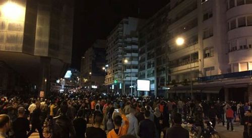 الشموع تضيئ طنجة احتجاجا على أمانديس