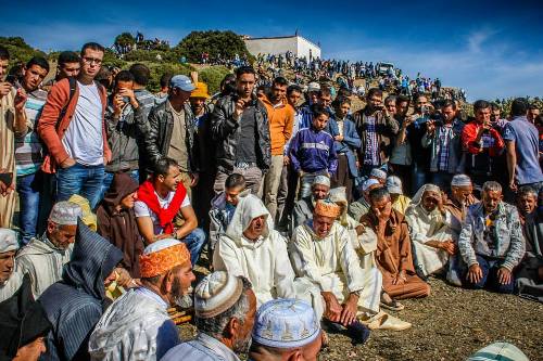 الولي "سيذي بوخيار" سيد قبيلة آيث ورياغر برمتها
