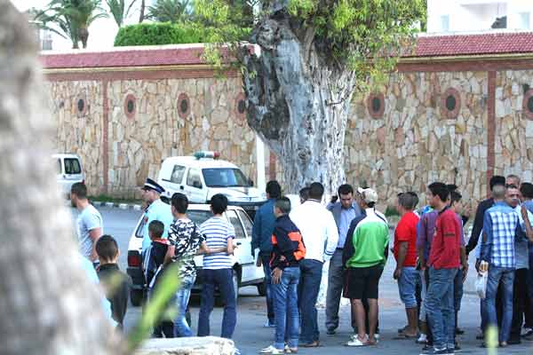 المغرب التطواني يتدرب بدون جمهور وتحت حراسة أمنية