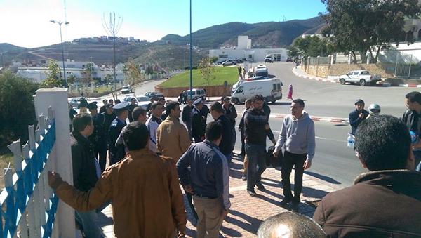 برنامج احتجاجي جديد لفروع التنسيق الاقليمي لحملة الشهادات المعطلين بالحسيمة