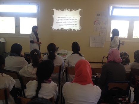 إعدادية آيت يوسف أوعلي بأجدير تخلد اليوم العالمي للمرأة