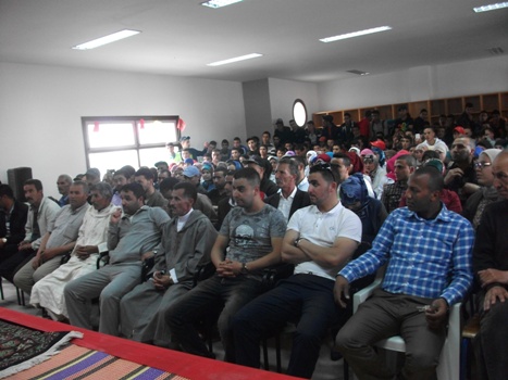 تقرير إعلامي عن نجاح تنظيم أسبوع ثقافي بثانوية الفارابي بإساكن