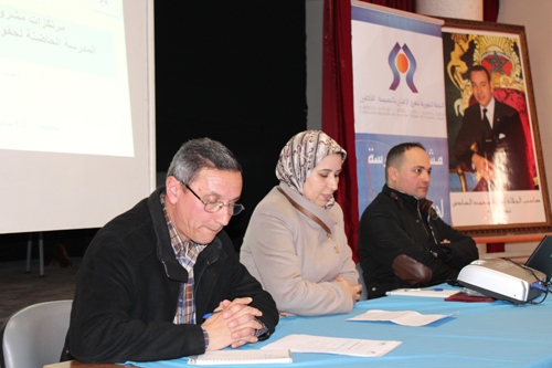 الحسيمة: اللقاء الثاني لمنسقي أندية التربية على المواطنة وحقوق الإنسان