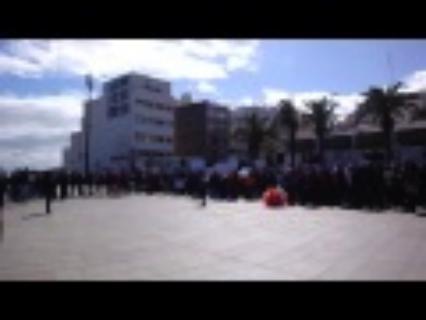 نساء يحتجن بالحسيمة للإقرار بحقوق المرأة