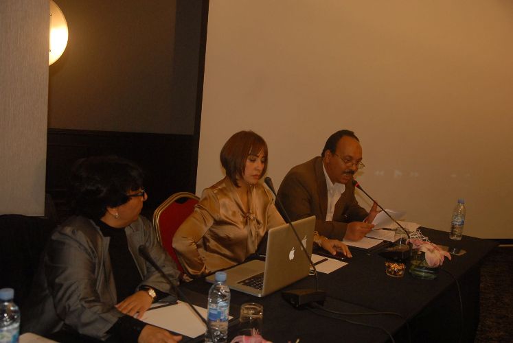 ندوة صحفية لفضح السطو على مسلسل " ألف ليلة وليلة "