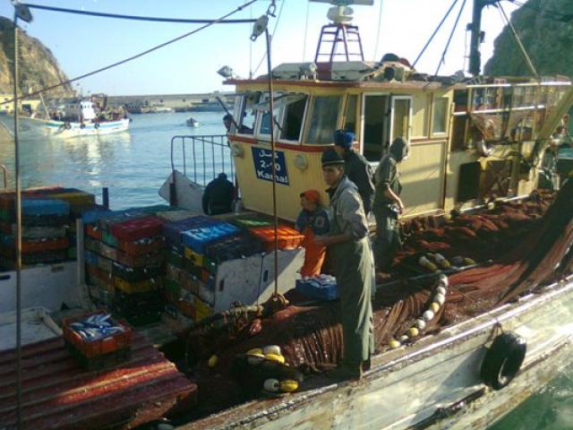 لجنة متابعة ملف البحارة تدعوا لرفع الاضراب بميناء الحسيمة بعد نجاح لقائها مع عامل اقليم الحسيمة