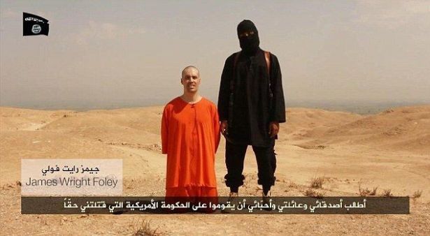 تنظيم " الدولة الاسلامية " ينشر فيديو لعملية ذبح صحافي أمريكي