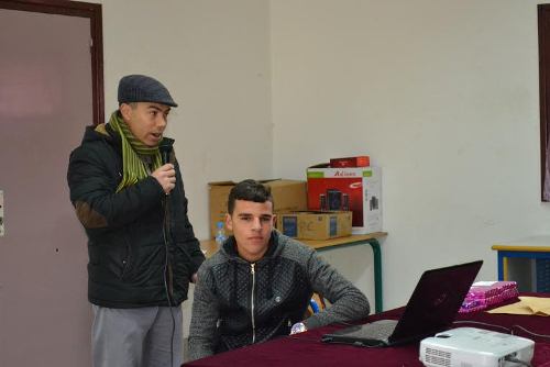 تقرير عن نشاط تربوي بثانوية الفارابي التأهيلية بإساكن