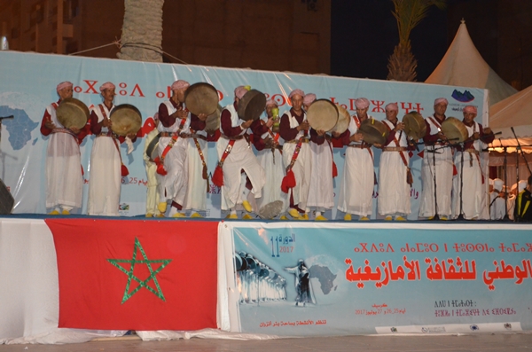 نتائج الجائزة الوطنية للثقافة الأمازيغية صنف الرقص الجماعي ( أحيدوس ن الريف)