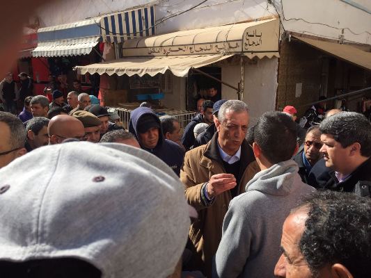 عامل إقليم الحسيمة يقوم بزيارة تفقدية لسوق الثلاثاء بمدينة الحسيمة