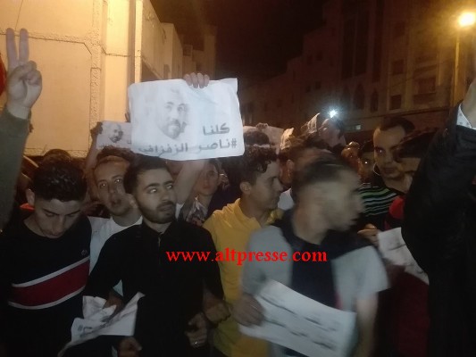 وضع 3 أشخاص رهن تدابير الحراسة النظرية على هامش احتجاجات أمس بالحسيمة
