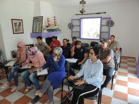 كنفدرالية جمعيات صنهاجة الريف تنظم دورة تكوينية لفائدة الجمعيات بإساكن