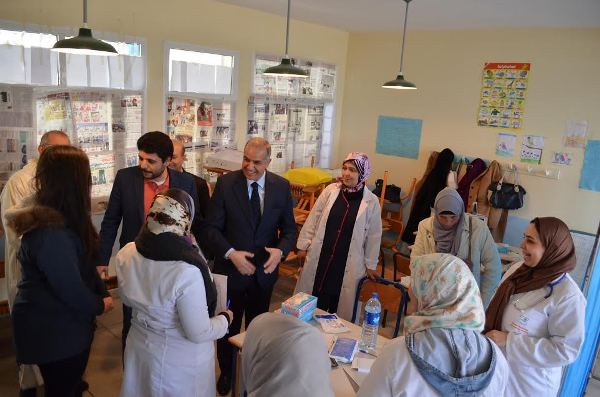 عامل الحسيمة يحط الرحال بشقران وأربعاء تاوريرت