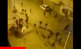كيف تمت مطاردة المعتصمين بالساحة الكبرى بشوارع الحسيمة