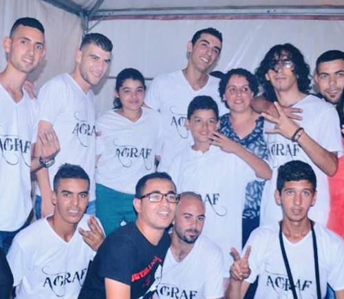 جدل حول منع فرقة أكراف من التحاف العلم الأمازيغي