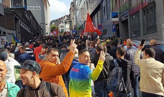 مسيرة حاشدة في ببلجيكا تطالب بإطلاق سراح معتقلي "حراك الريف"