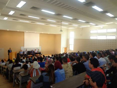 حفل إستقبال الطلبة الجدد بالكلية المتعددة التخصصات بالجديدة