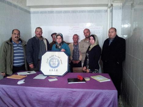 الجمعية المغربية لحقوق الإنسان بالحسيمة  تجدد مكتبها