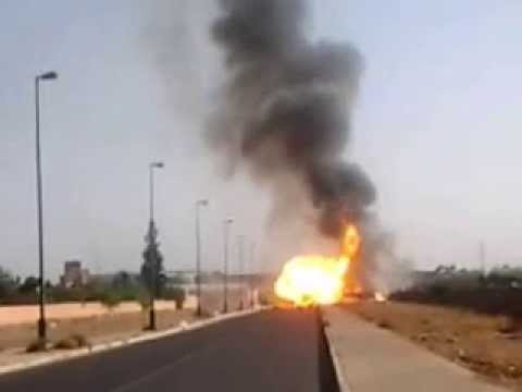 إنفجار قنينات الغاز بمراكش صباح اليوم
