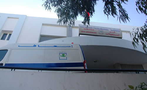 إصابة تلميذ بكسور أثناء قفزه من الطابق الأول لإعداية بامزورن هربا من الزلزال