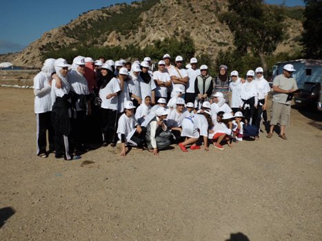 قافلة التربية في زيارة لمآثر إقليم الحسيمة