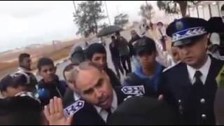 تلاميذ ينفذون مسيرة بسيدي إيفني والأمن يمنعها