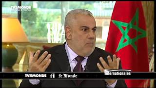 بنكيران على القناة الخامسة العالمية