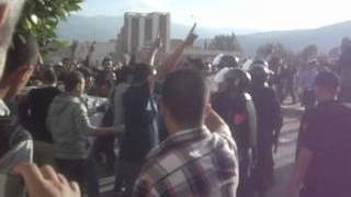 استعمال القوة في حق المتظاهرين بترجيست
