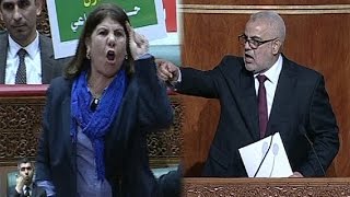 مشاداة كلامية بين ابن كيران ومستشارة