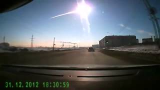 سقوط وانفجار نيزك في روسيا