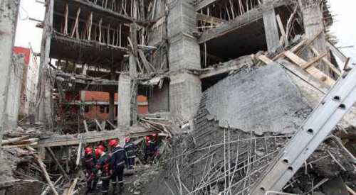 عاملان تحت الأنقاض في حادث انهيار عمارة بالبيضاء