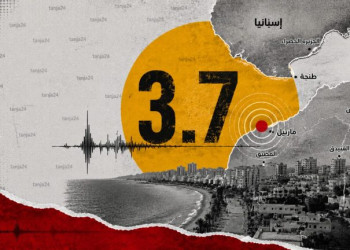هزة ارضية بقوة 3.7 تضرب محور المضيق وتطوان