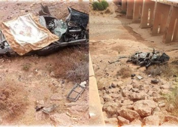 مصرع ثلاثة شباب في حادثة سير بين جرسيف وتاوريرت