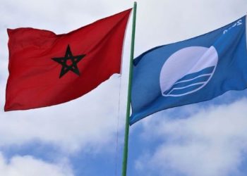 رفع شارة اللواء الأزرق بمارينا الحسيمة