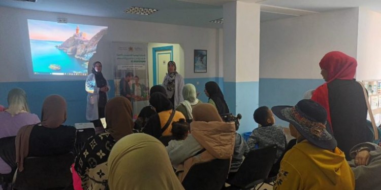 المضيق: التنمية البشرية تنظم ورشات لتحسين صحة وتغذية النساء الحوامل